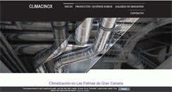 Desktop Screenshot of climacinox.com